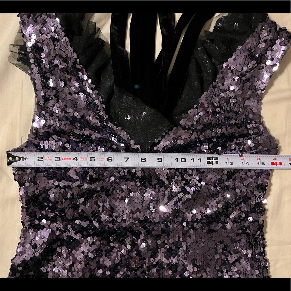 Like new Free People Sequin Siren Mini Dress - Picture 14 of 14